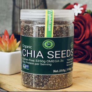 Organic black Chia seeds 500g Mexico